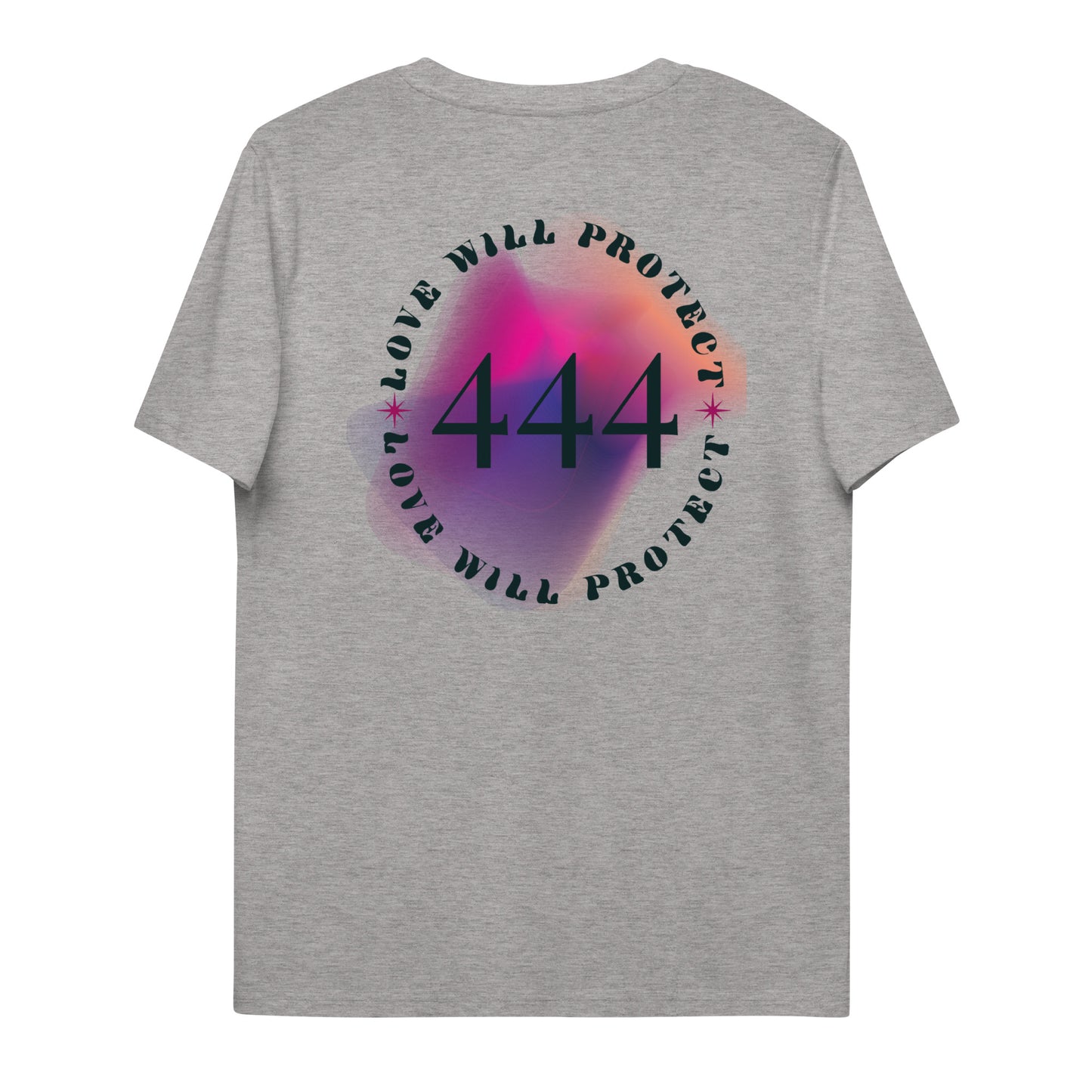 444 Lucky Number Unisex organic cotton spiritual t-shirt