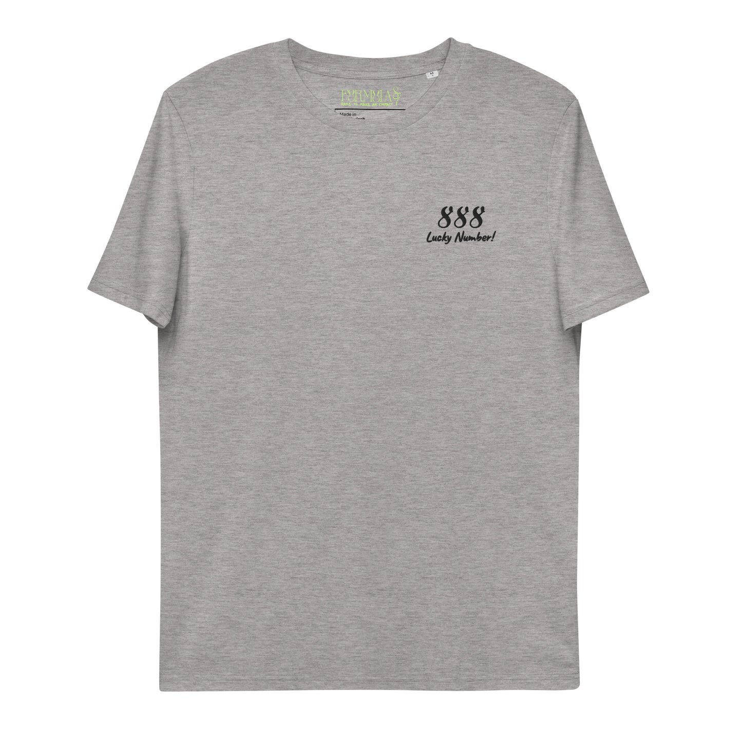 888 Lucky Number Unisex organic cotton spiritual t-shirt