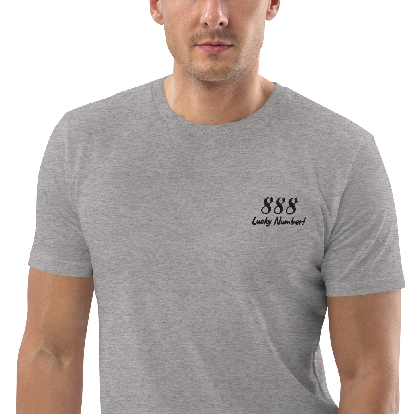 888 Lucky Number Unisex organic cotton spiritual t-shirt