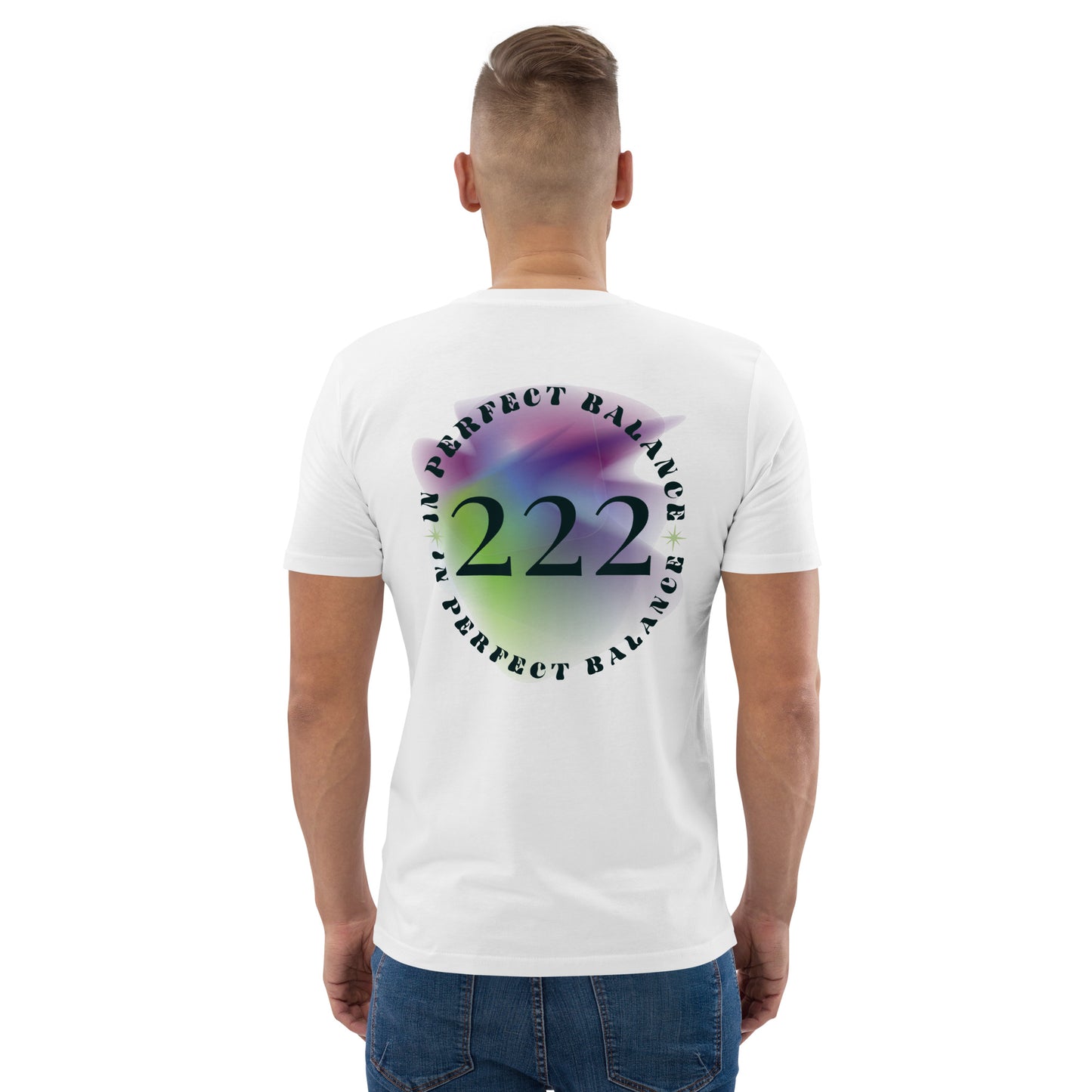 222 Lucky Number Unisex organic cotton spiritual t-shirt
