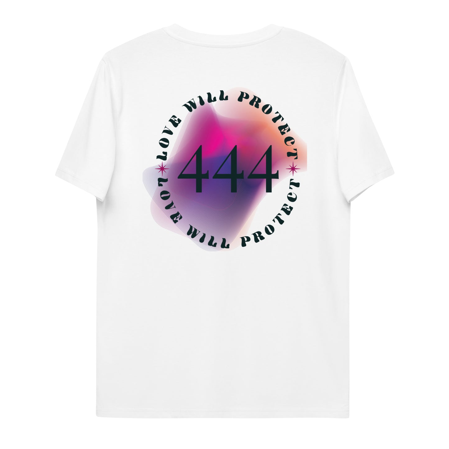444 Lucky Number Unisex organic cotton spiritual t-shirt