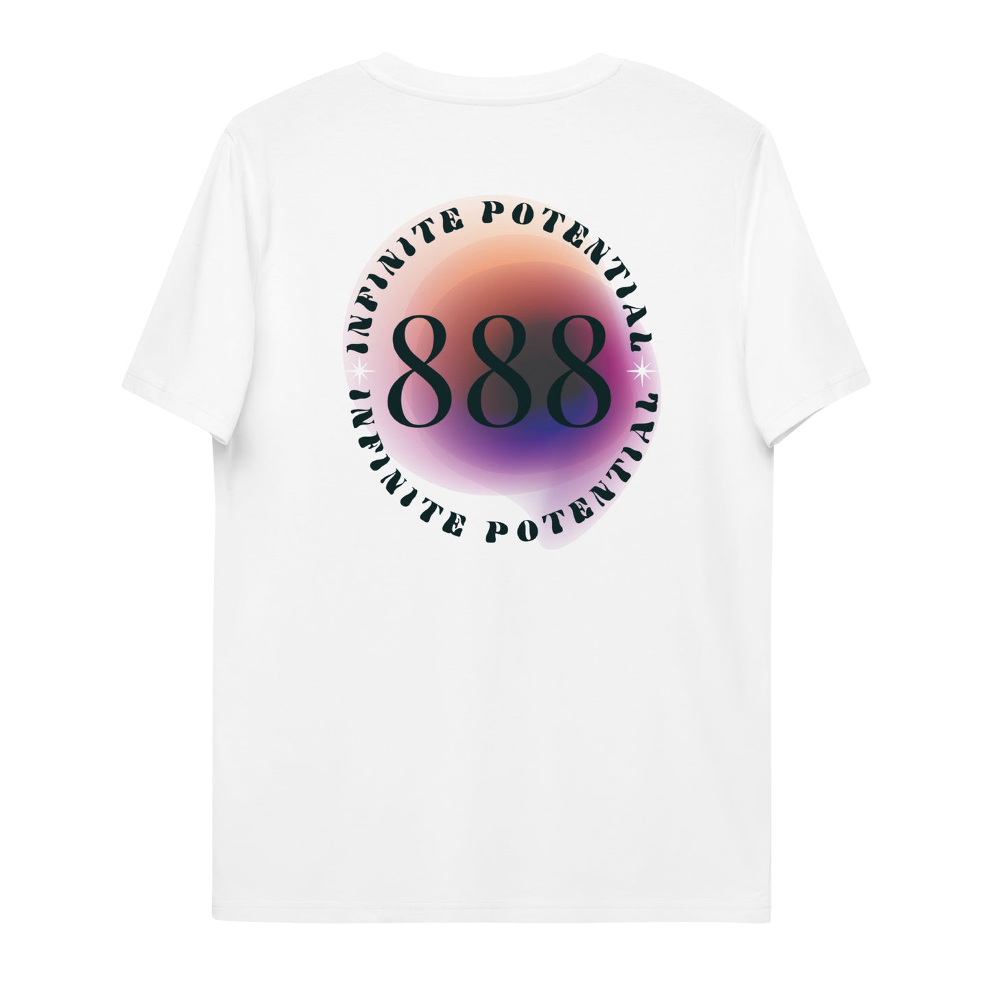 888 Lucky Number Unisex organic cotton spiritual t-shirt