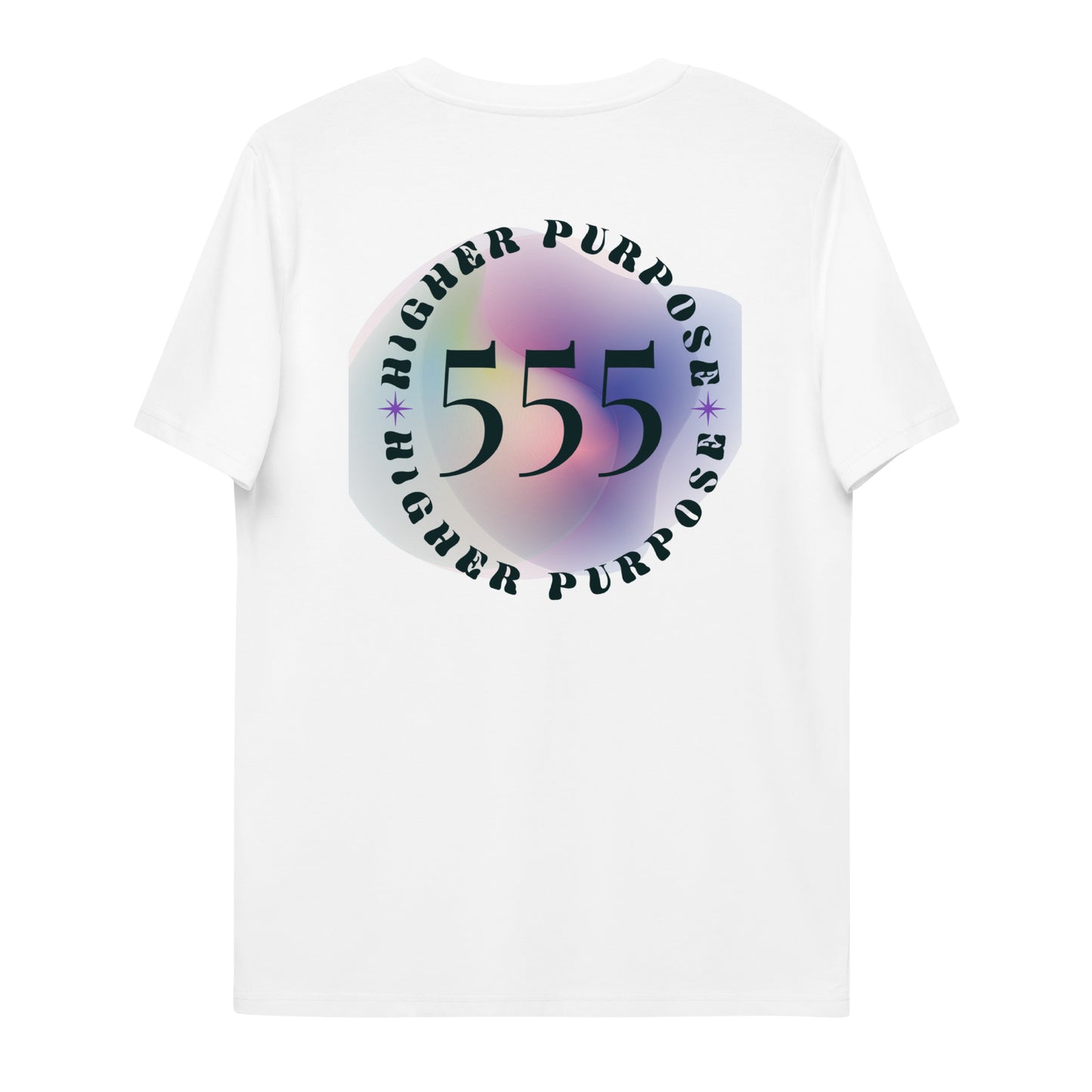 555 Lucky Number Unisex organic cotton spiritual t-shirt
