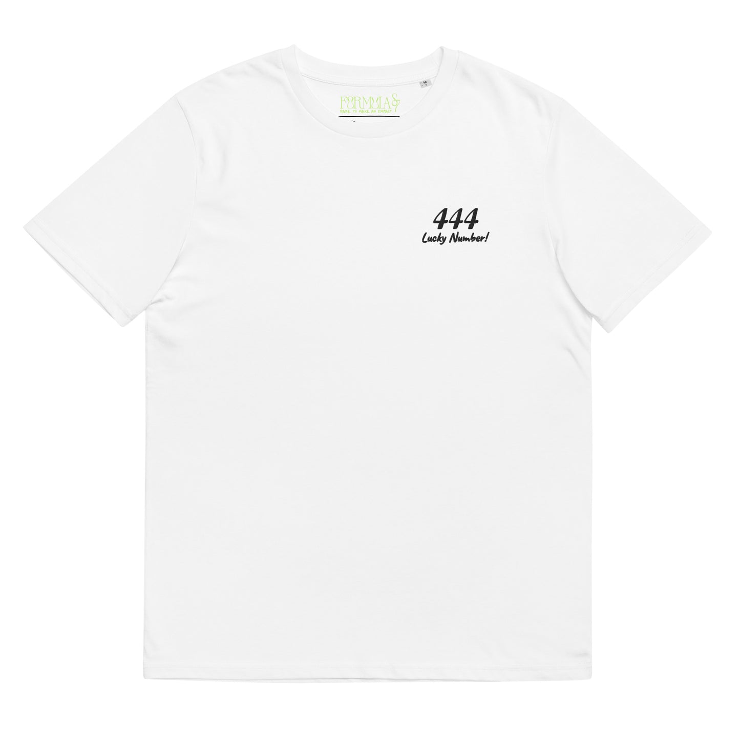 444 Lucky Number Unisex organic cotton spiritual t-shirt
