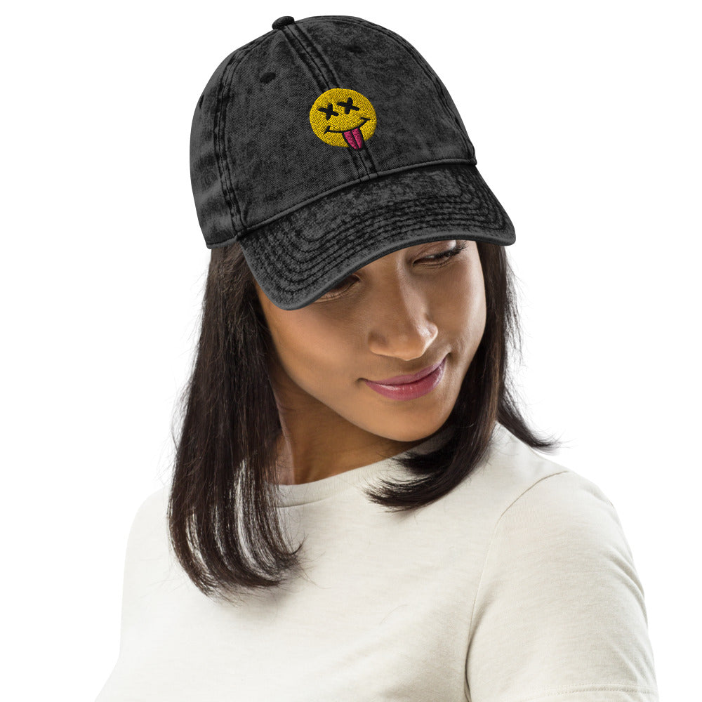 Silly Mood Vintage Cotton Twill Dad Hat