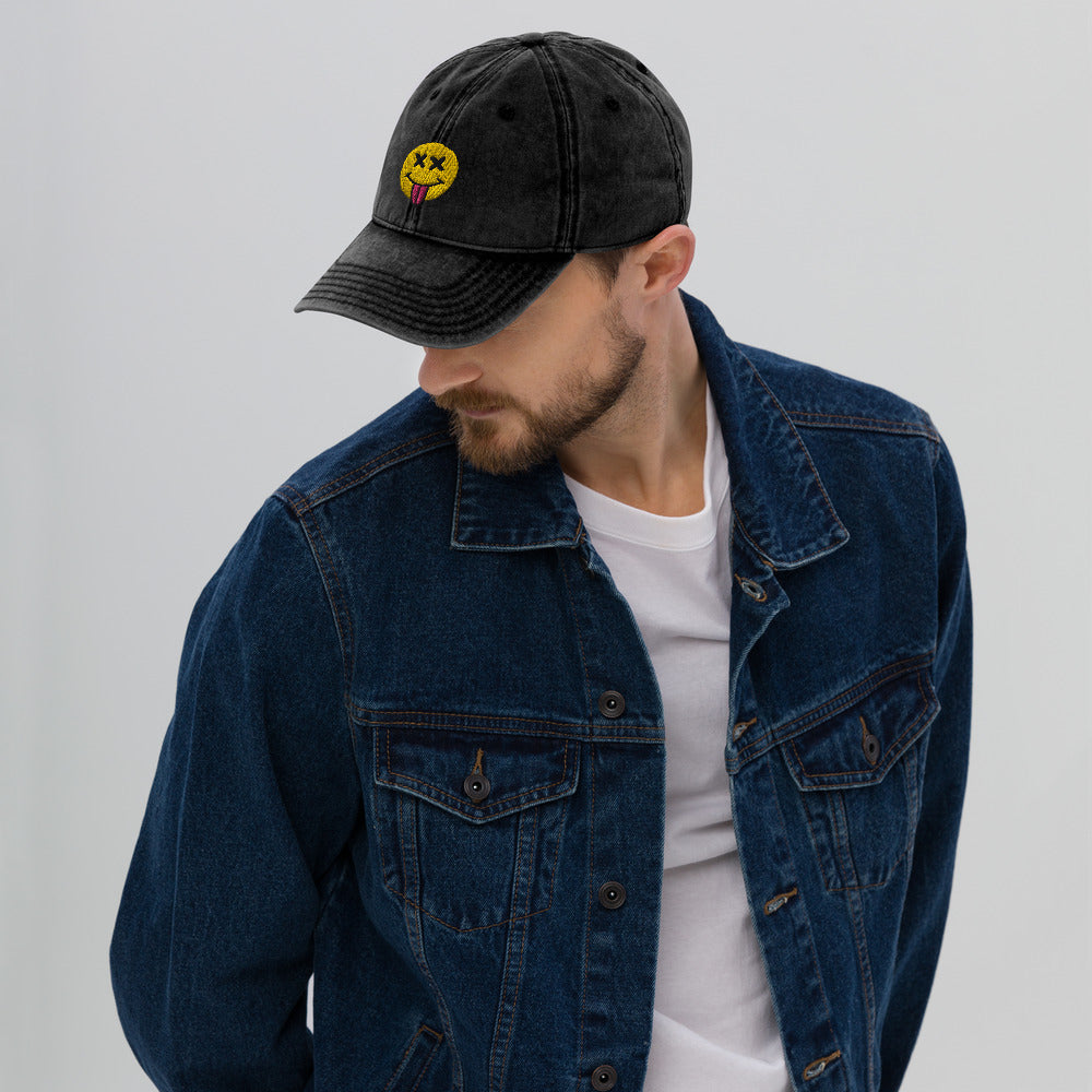 Silly Mood Vintage Cotton Twill Dad Hat