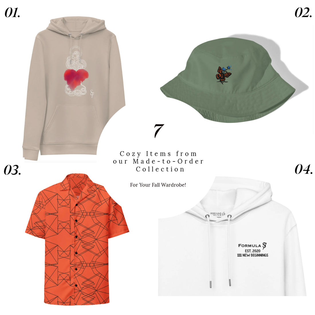 7 cozy items from our made to order collection that you need in your fall wardrobe