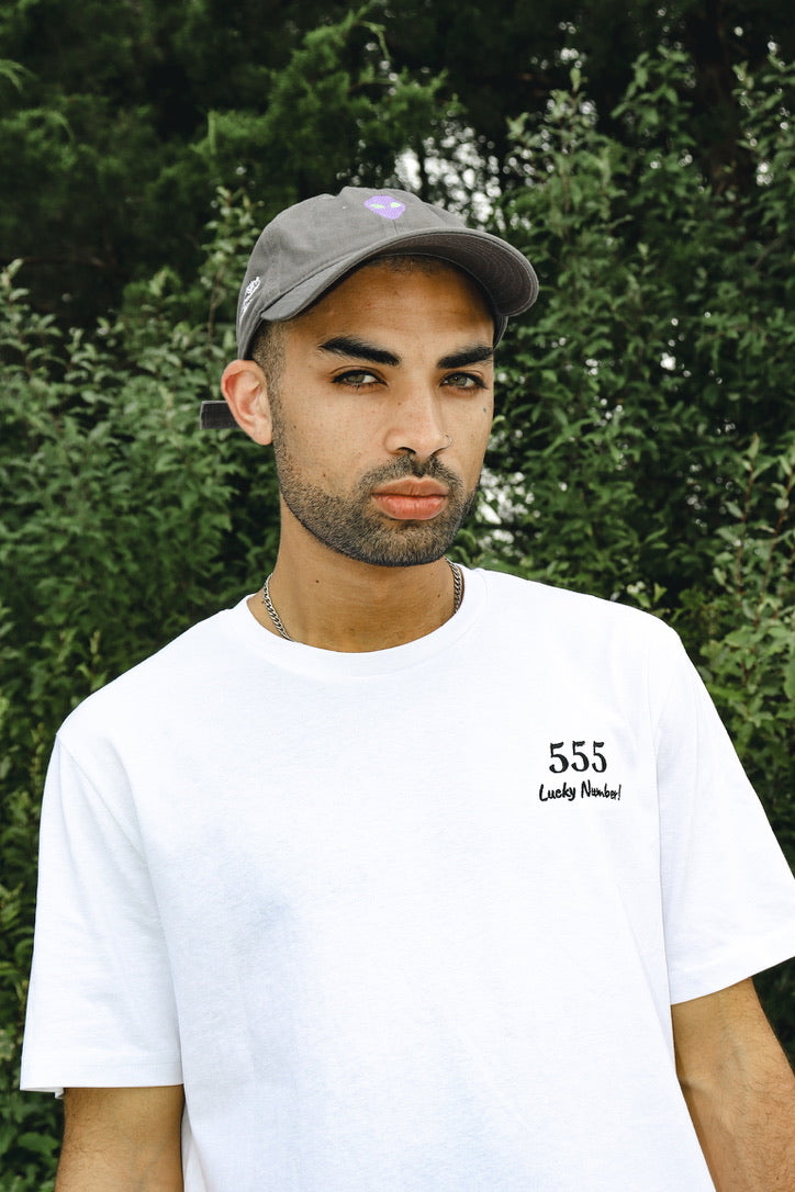 555 Lucky Number Unisex organic cotton spiritual t-shirt