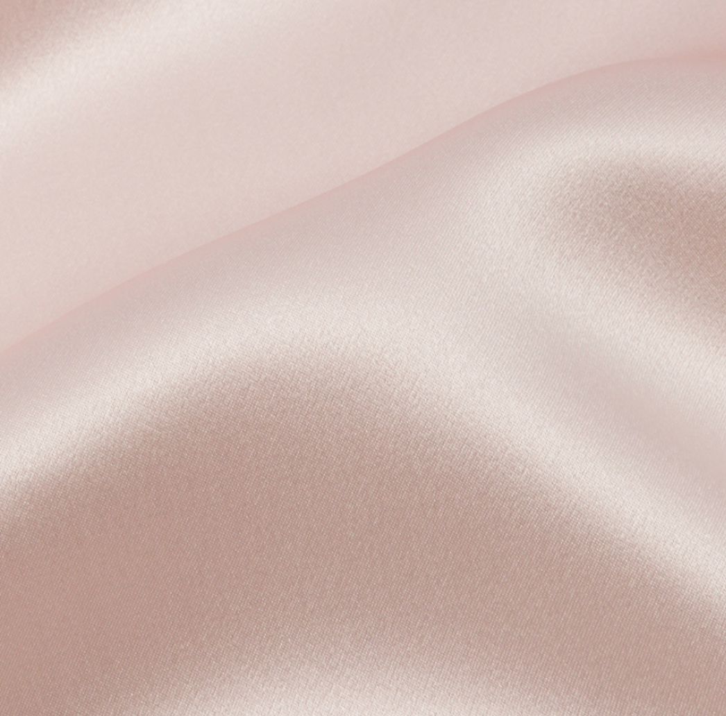 Champagne Silk Charmeuse Scrunchie