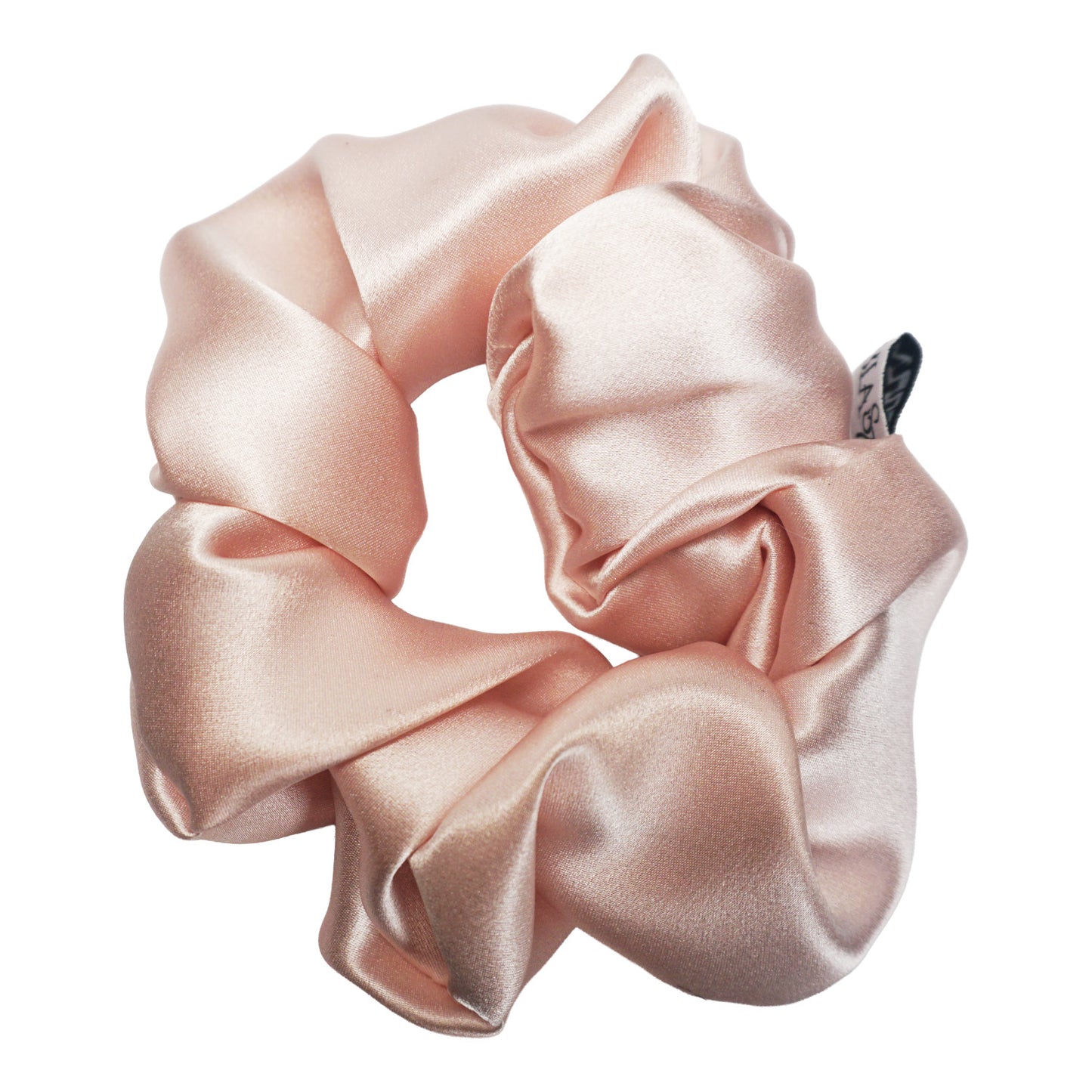 Champagne Silk Charmeuse Scrunchie