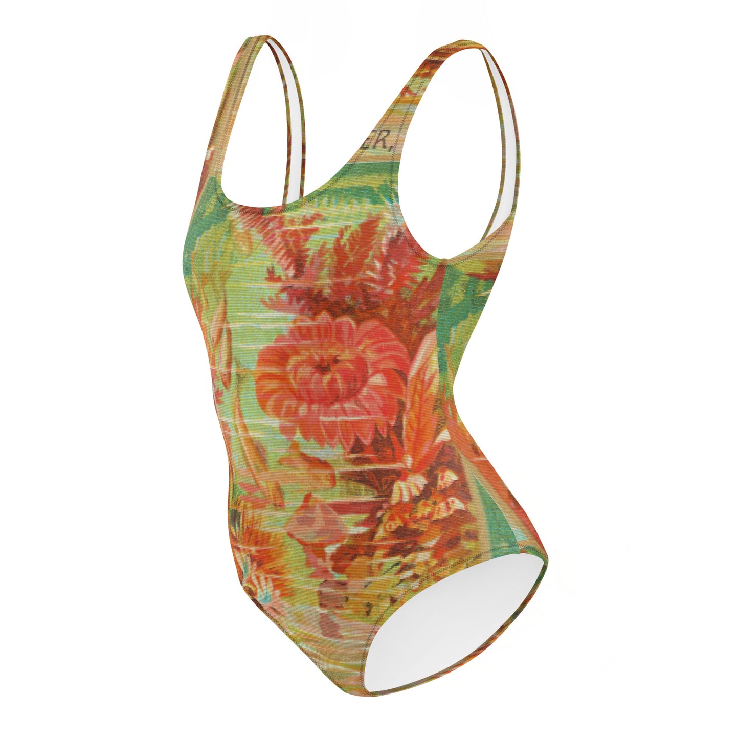 Sea Flower One-Piece Swimsuit