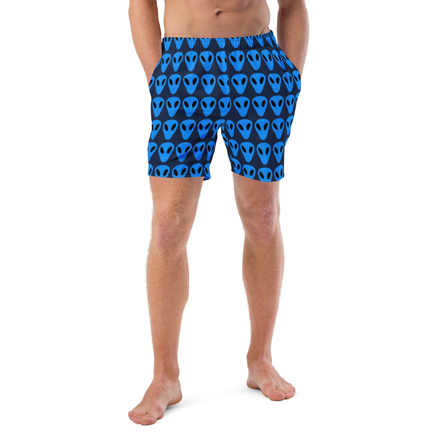 Blue Alien Men's swim trunks