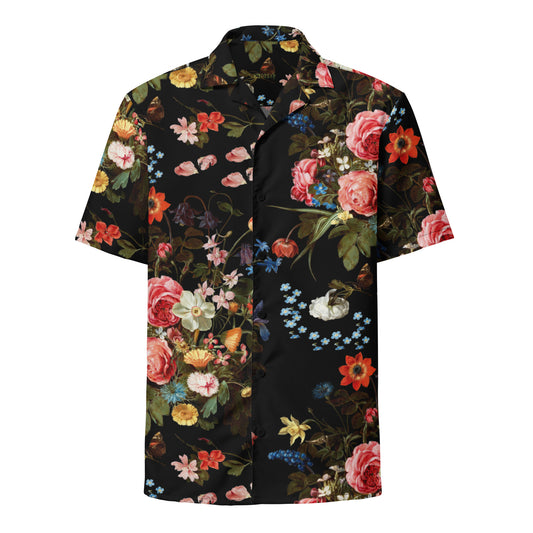 Botanical Bliss Print Unisex Button Down Shirt