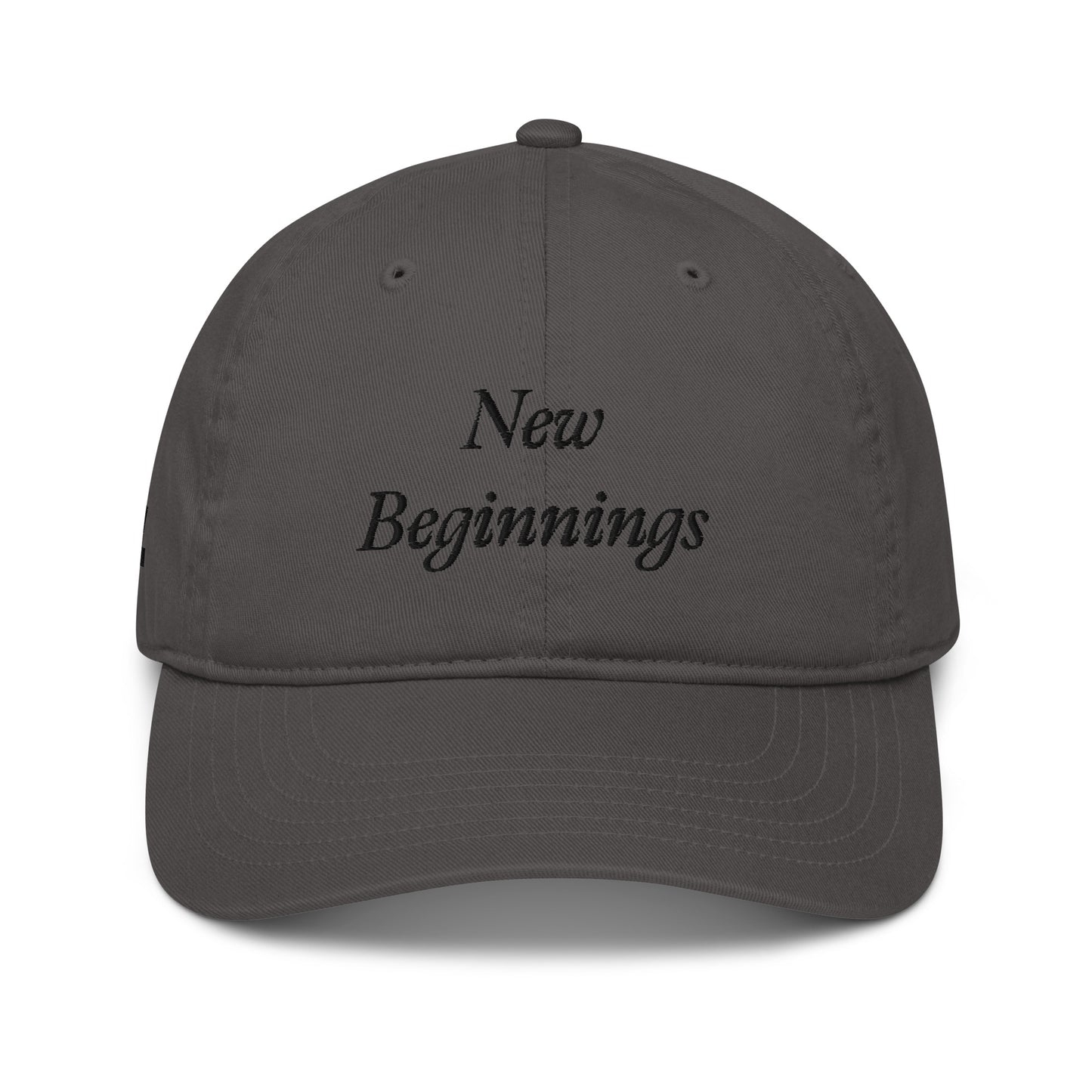 New Beginnings Organic Cotton Dad Hat