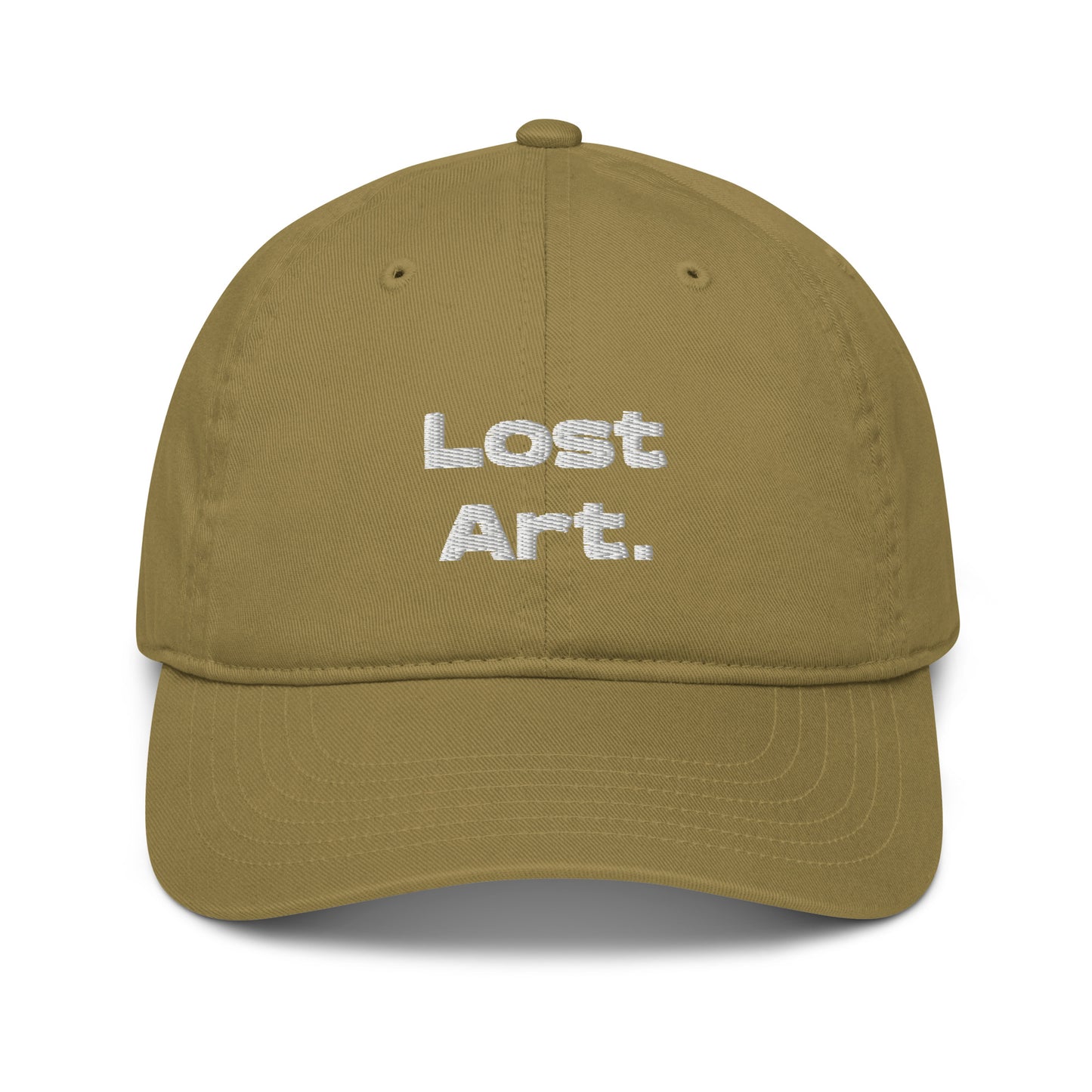 Lost Art. Blue Alien Organic Cotton Dad Hat