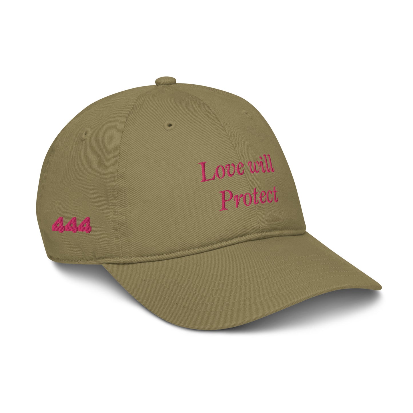 Love Will Protect Organic Cotton Dad Hat