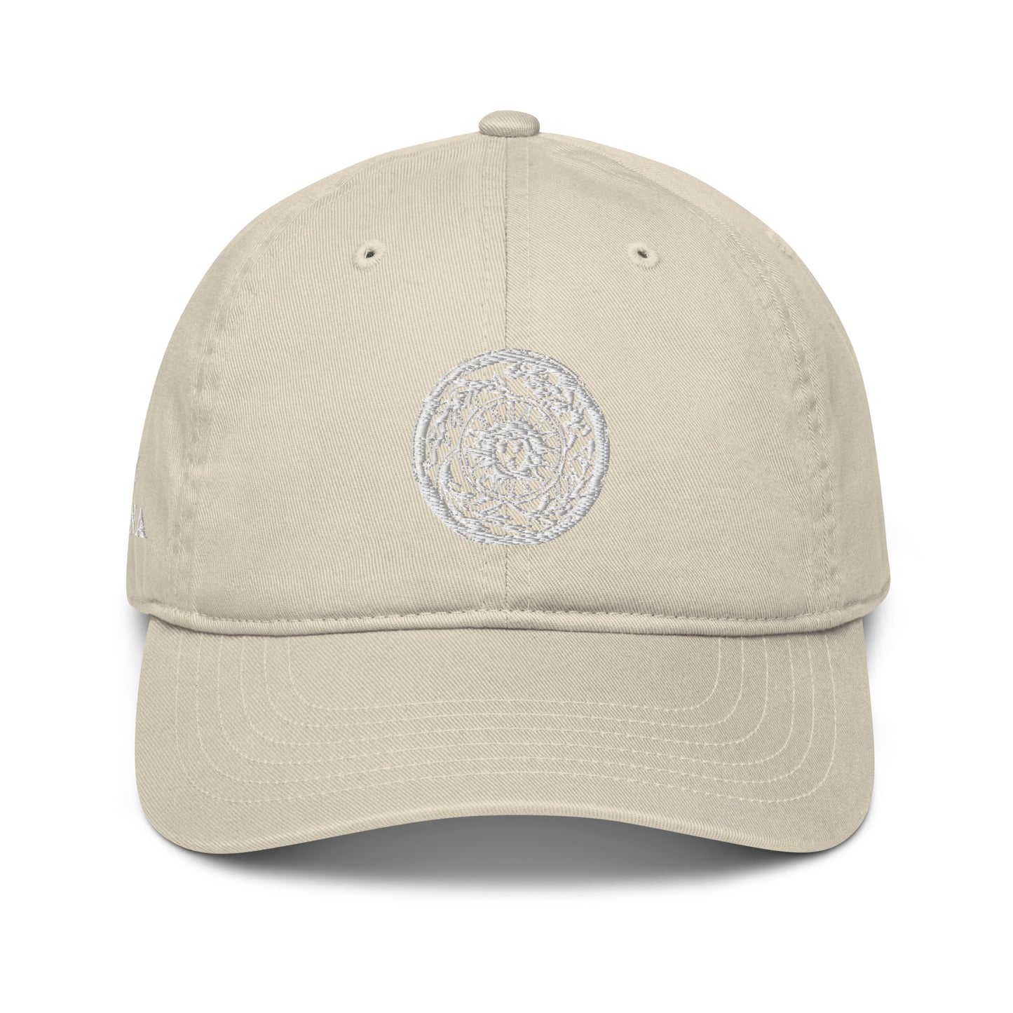 Medusa Sun Medallion Visual Phenomena Organic Cotton dad hat