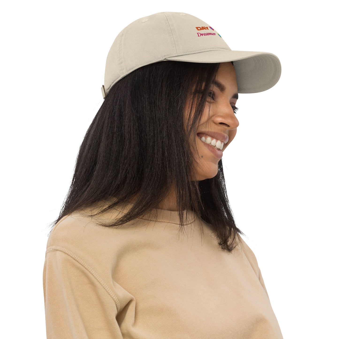 Day Dreamer Floral Organic Cotton dad hat