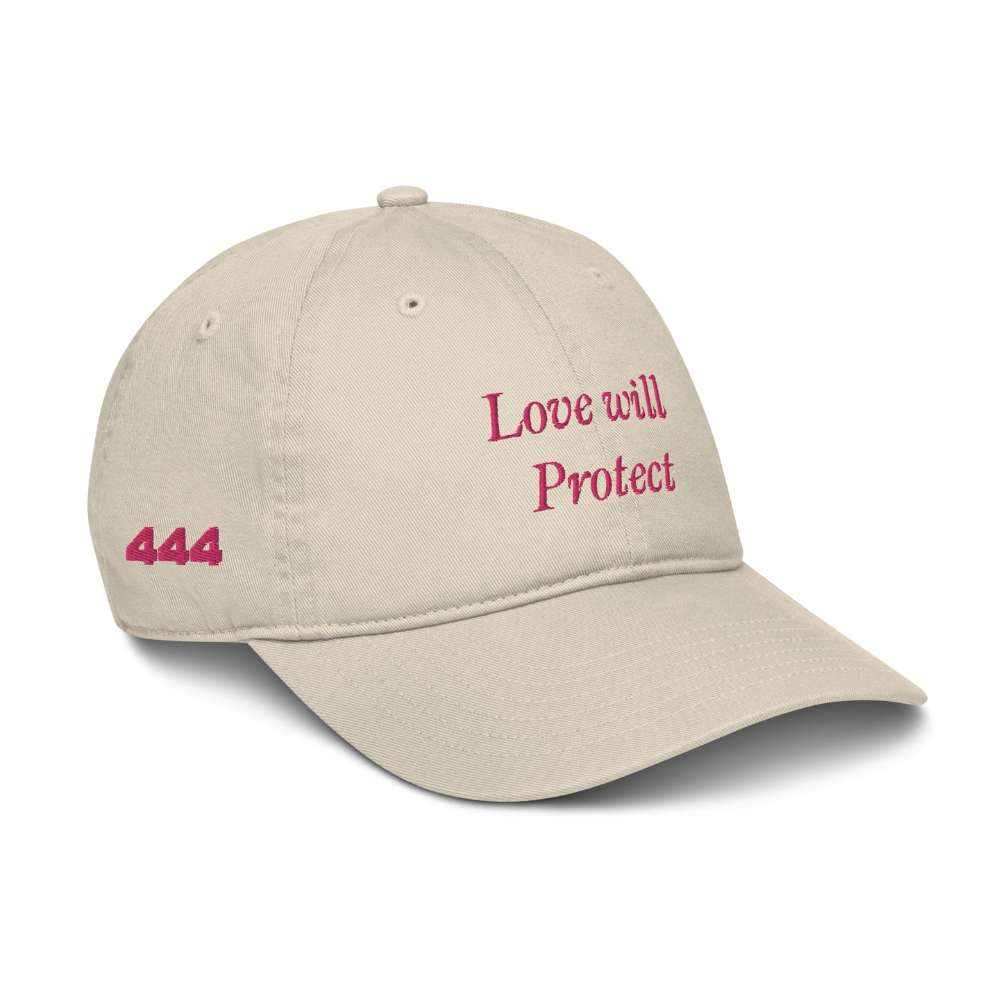 Love Will Protect Organic Cotton Dad Hat