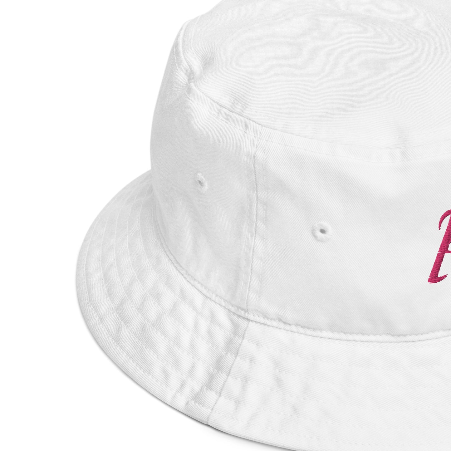 Party Organic Cotton Bucket Hat (Pink Edition)
