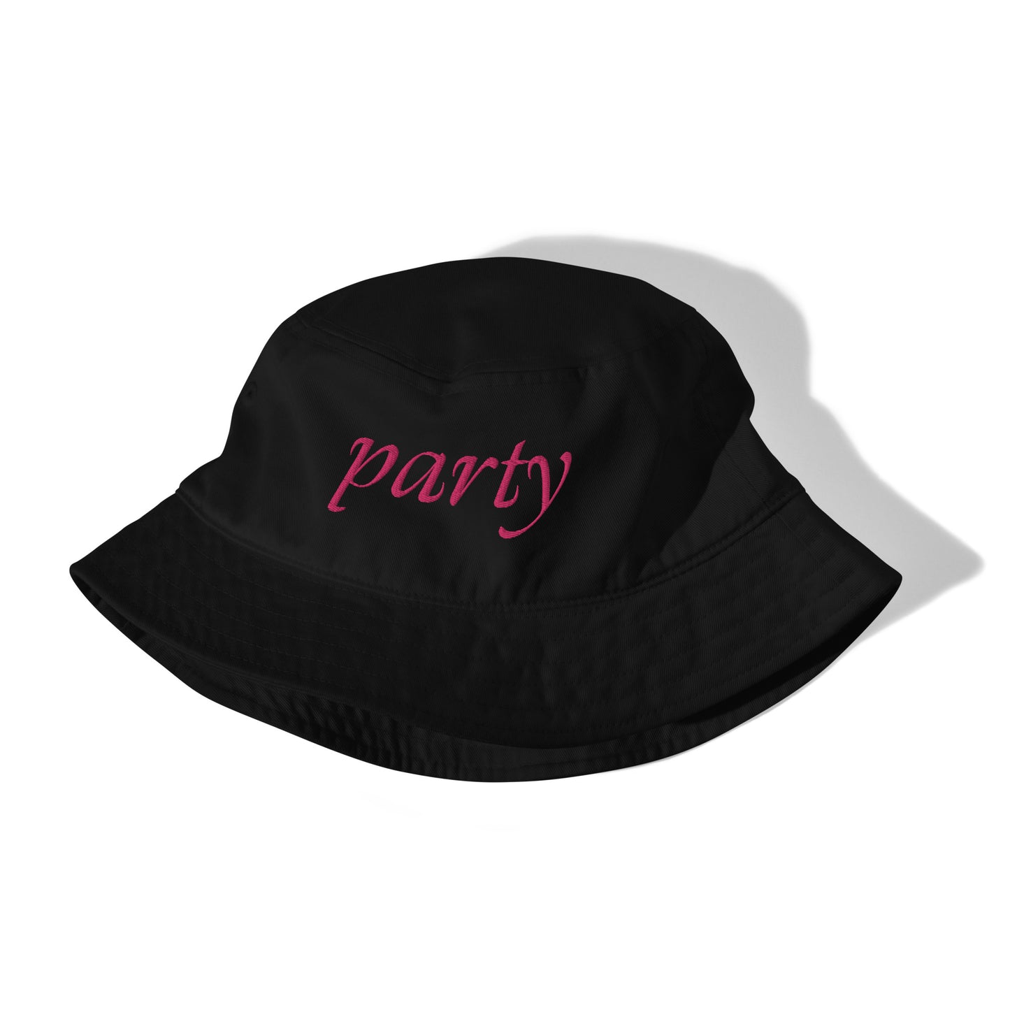 Party Organic Cotton Bucket Hat (Pink Edition)