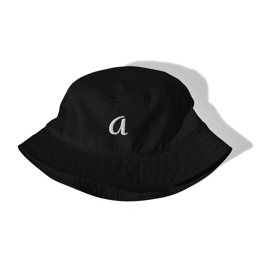 Customizable Initial Letter Organic Cotton bucket hat