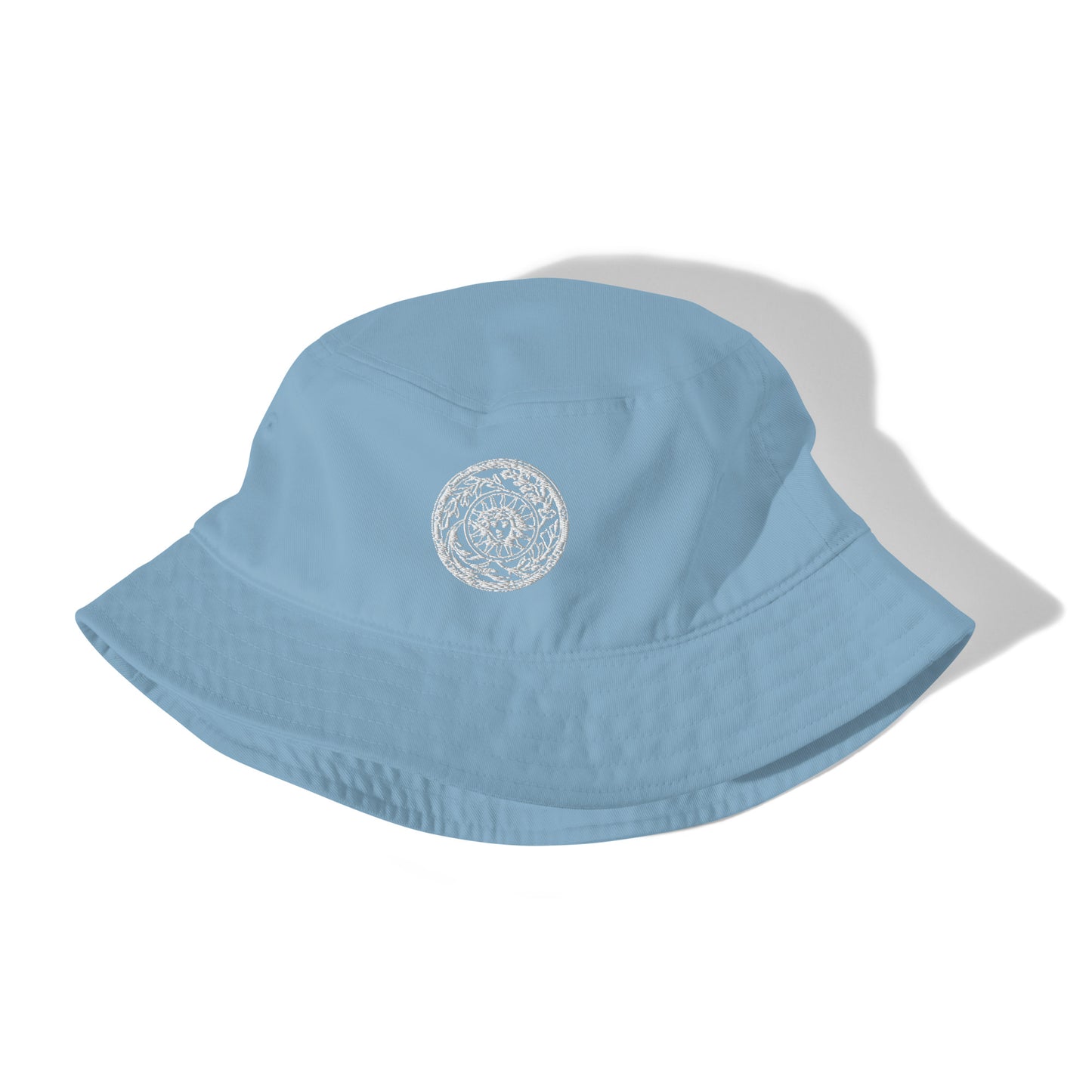 Medusa Sun Medallion Organic Cotton bucket hat