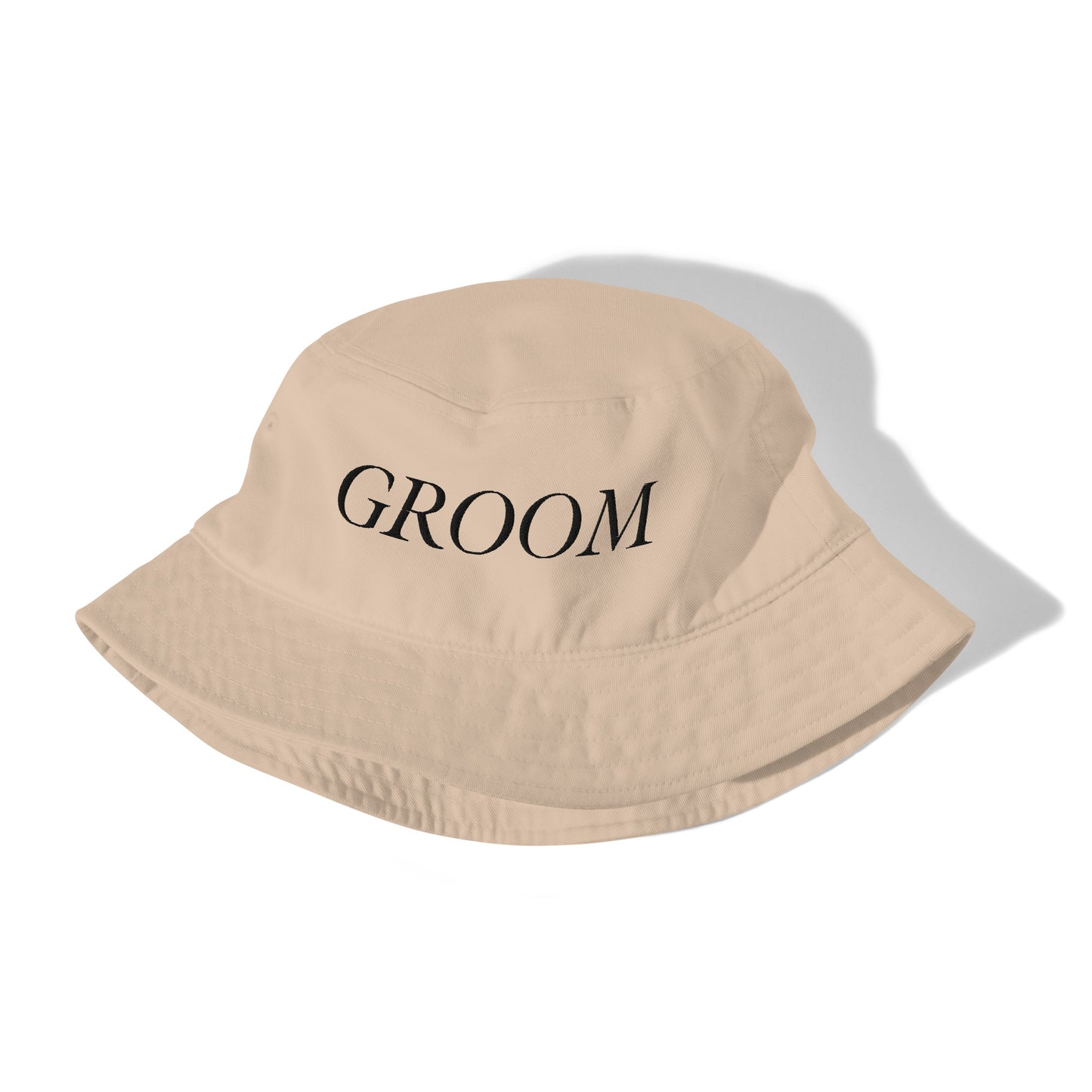Groom Organic Cotton Bucket Hat