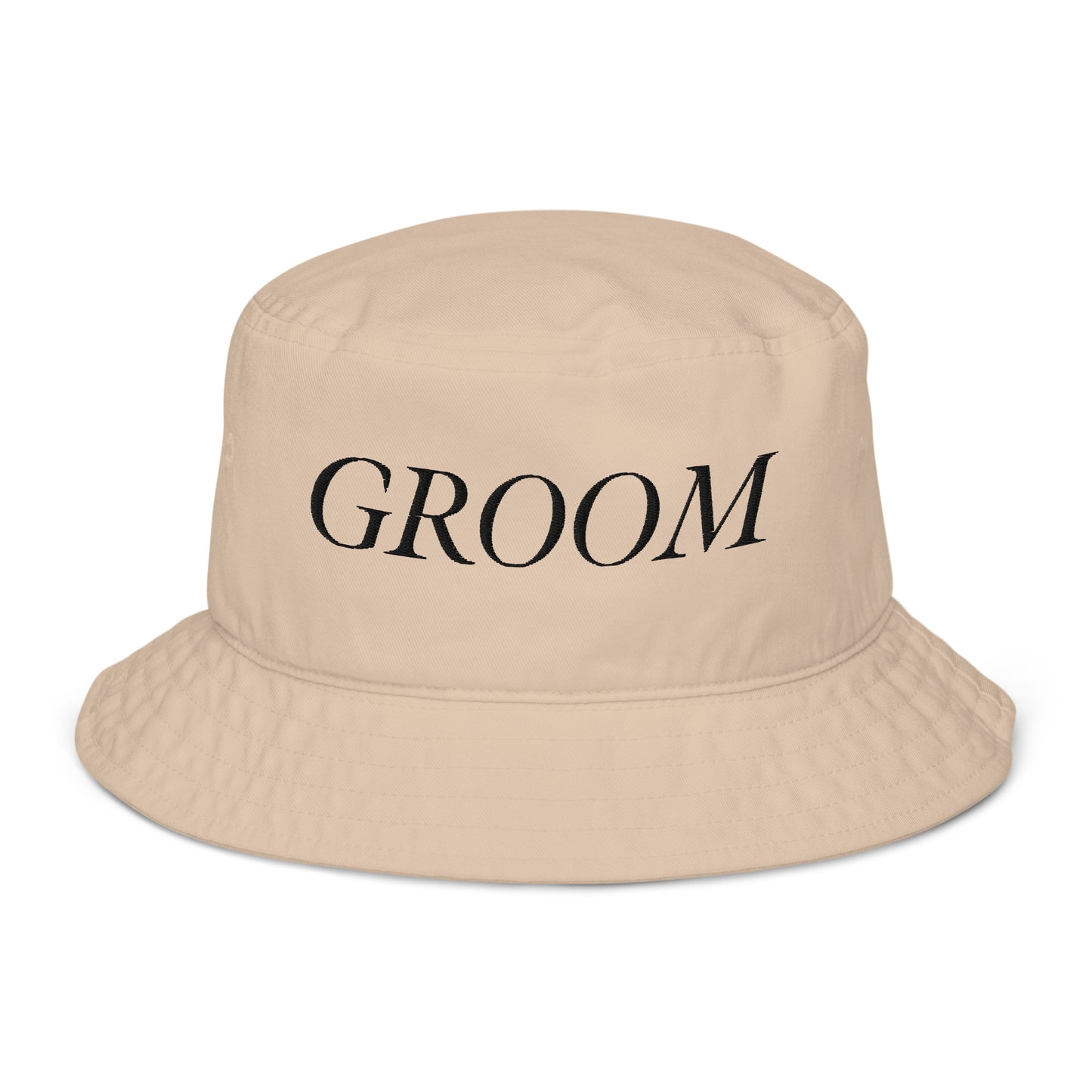 Groom Organic Cotton Bucket Hat