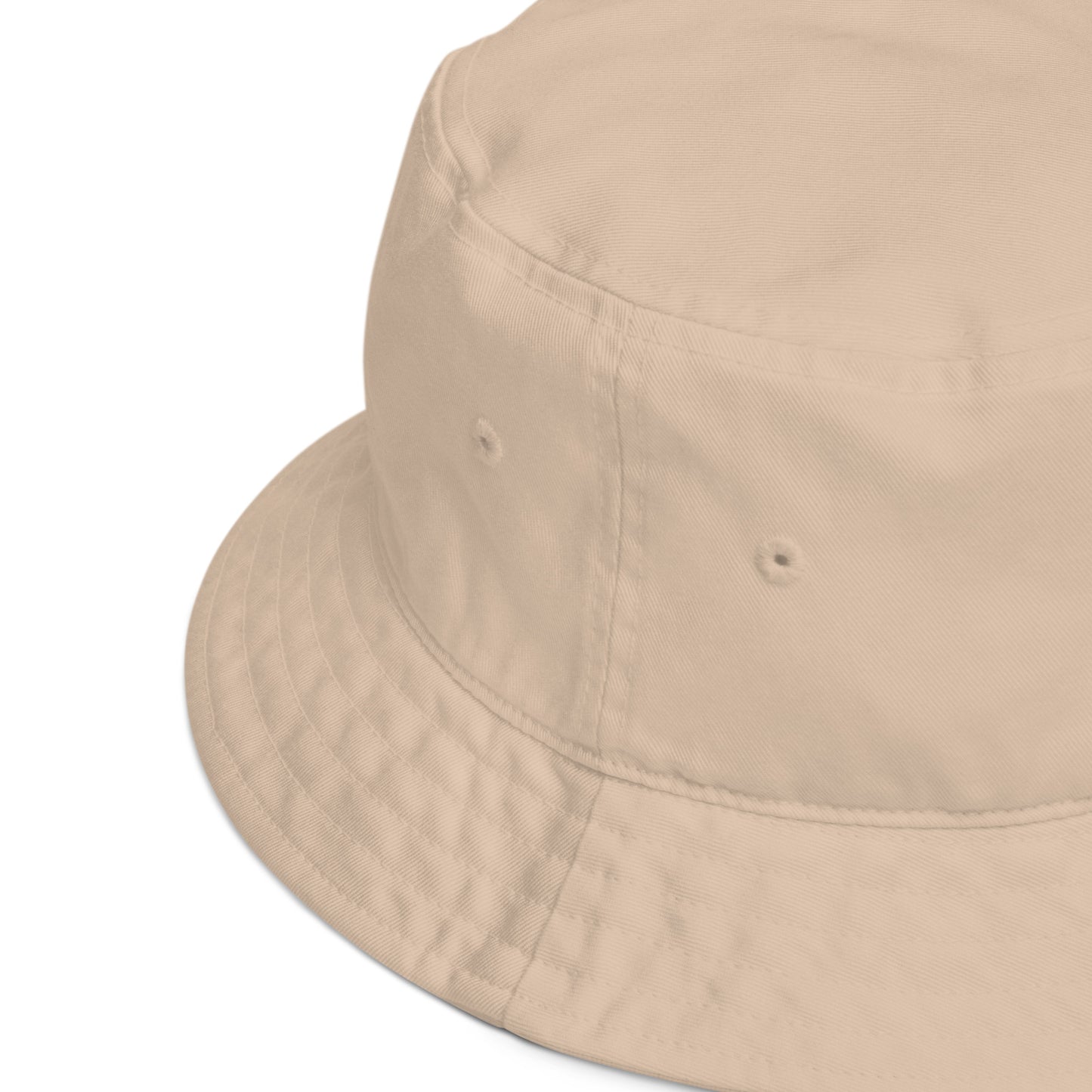 Butterfly and Flowers Organic Cotton Bucket Hat