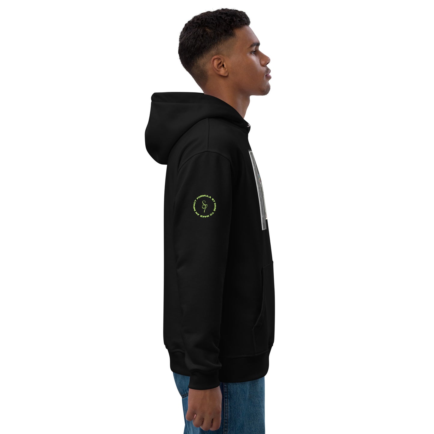 Reflection of Self, Man on the Moon Premium Eco Hoodie