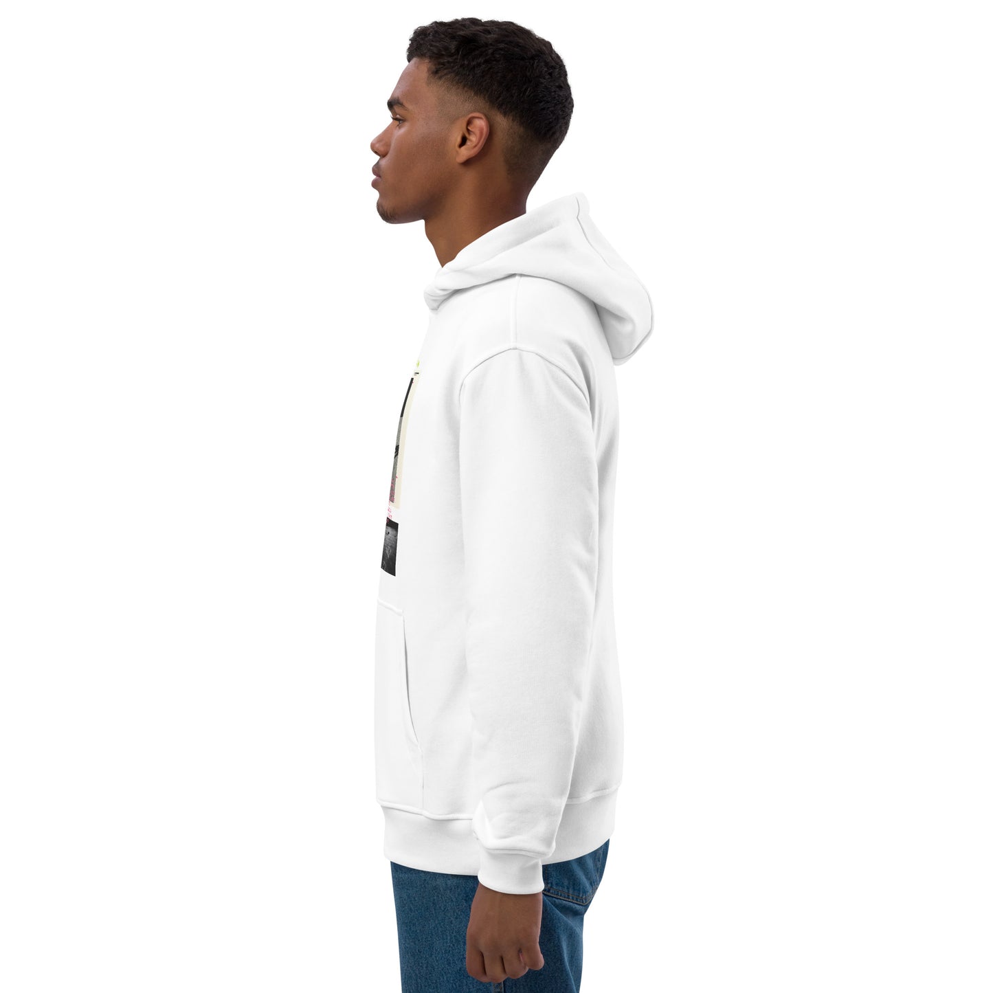 Reflection of Self, Man on the Moon Premium Eco Hoodie