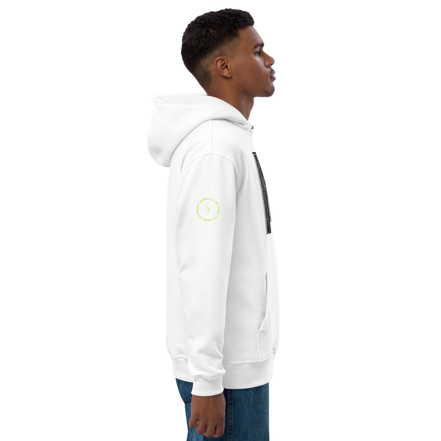 Reflection of Self, Man on the Moon Premium Eco Hoodie