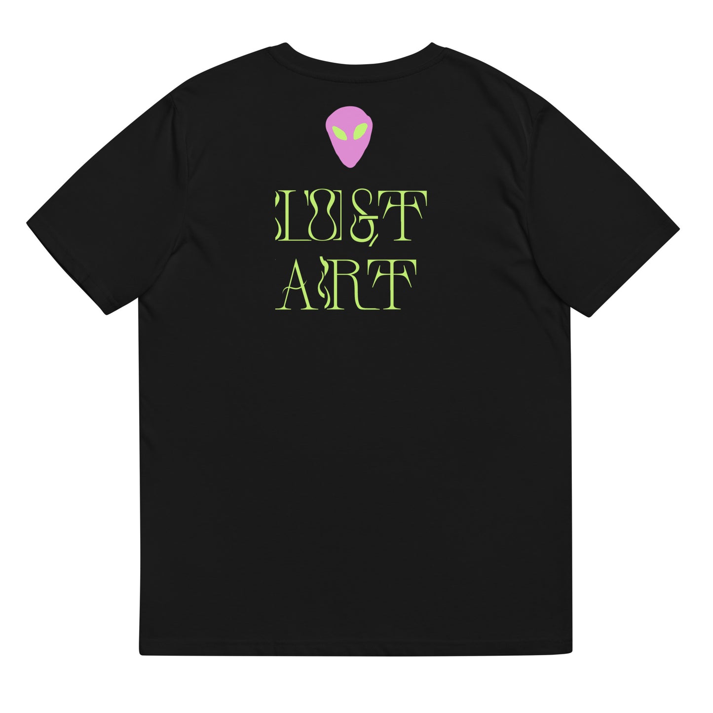 Ancient Lost Art Alien Unisex organic cotton t-shirt