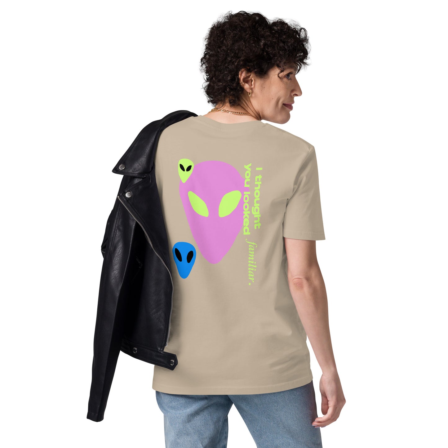 Familiar Aliens Unisex organic cotton t-shirt