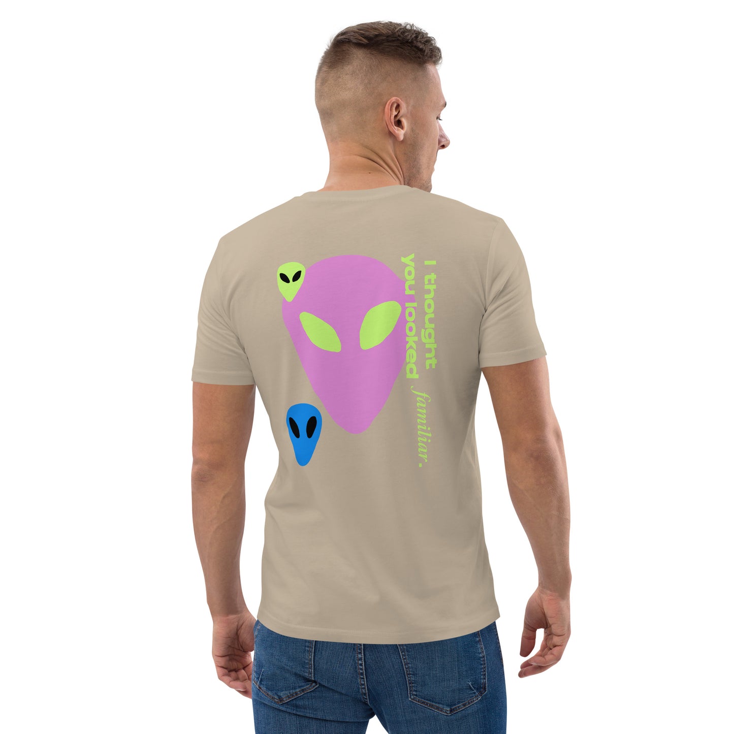 Familiar Aliens Unisex organic cotton t-shirt