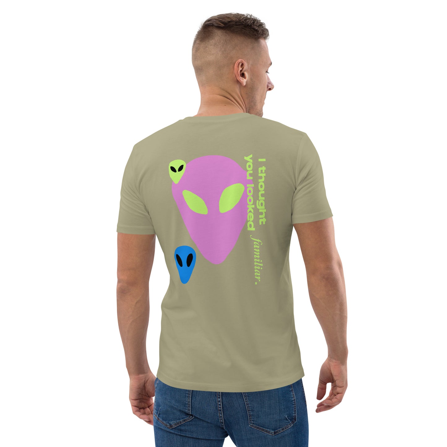 Familiar Aliens Unisex organic cotton t-shirt