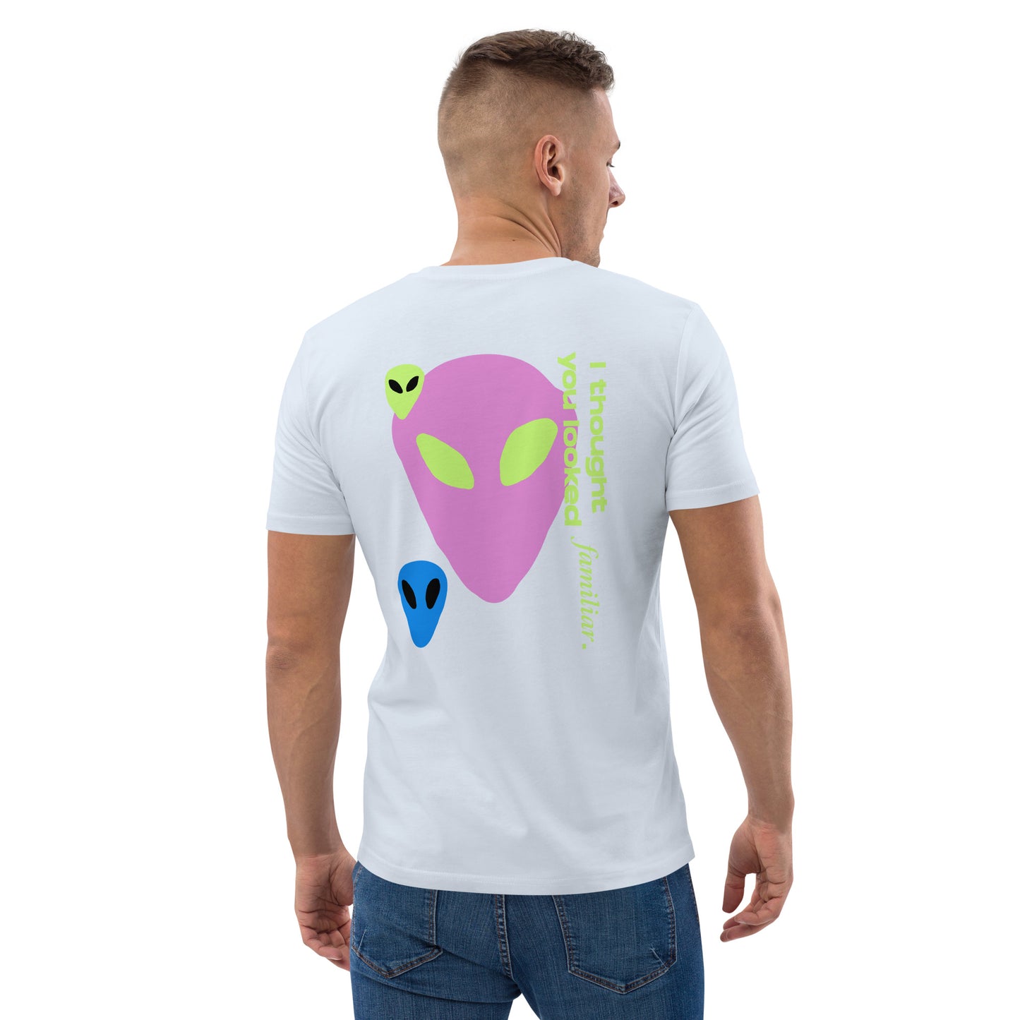 Familiar Aliens Unisex organic cotton t-shirt