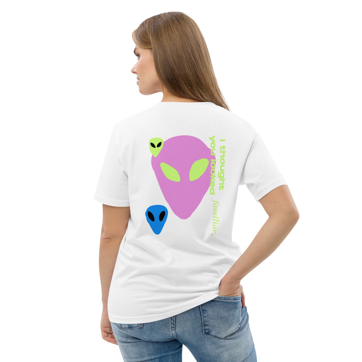 Familiar Aliens Unisex organic cotton t-shirt
