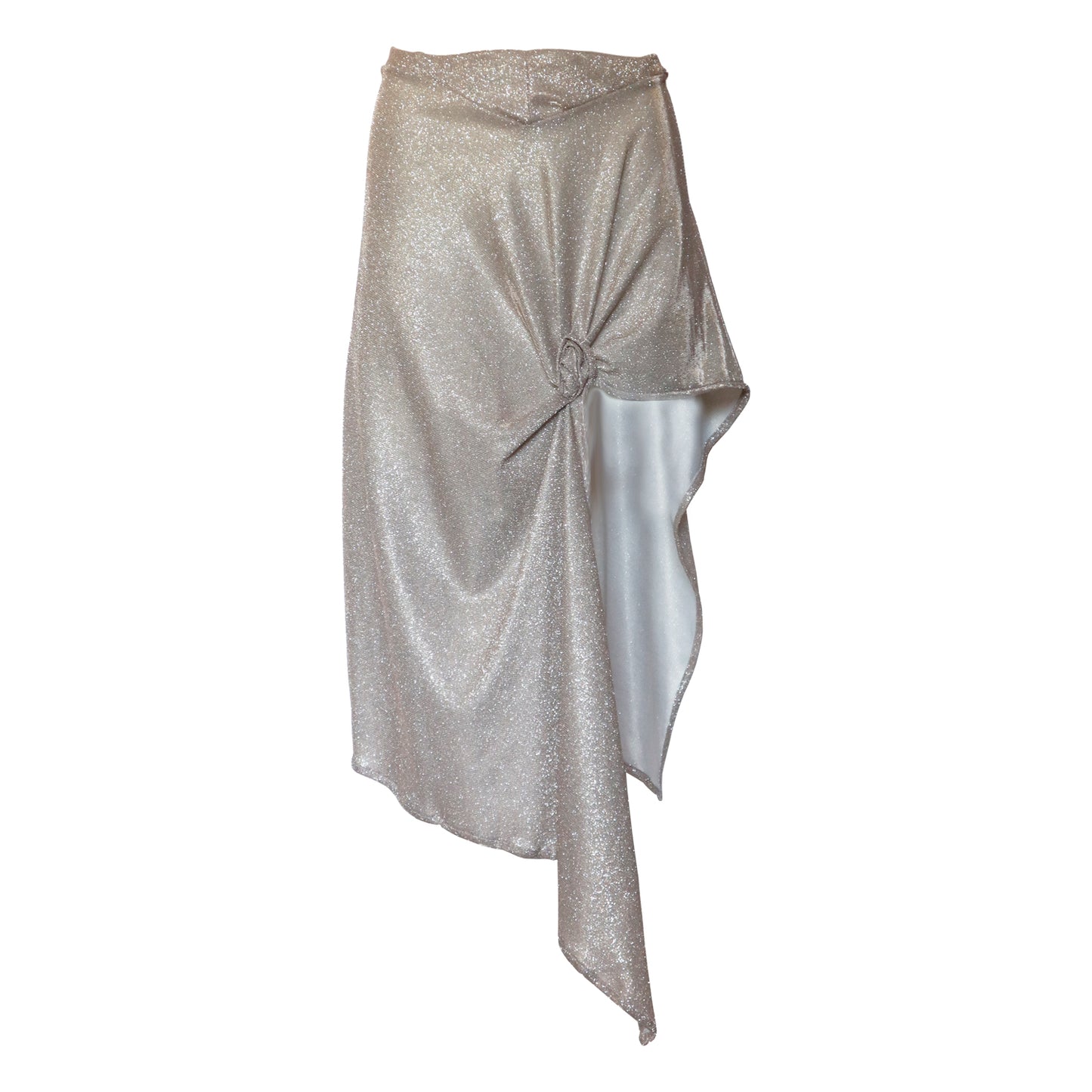 Asymmetrical Shimmer Skirt