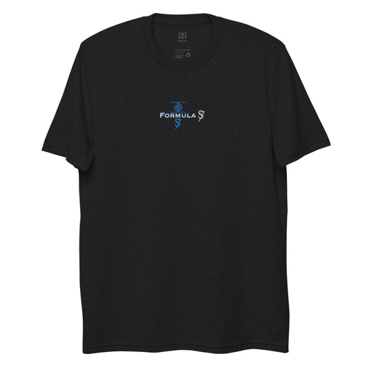 BLUE ICING EMBROIDERED LOGO Unisex Recycled T-Shirt