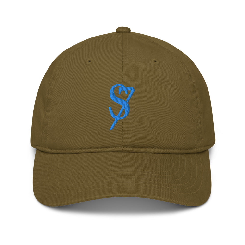 S7 Logo in Aqua Organic Cotton Dad Hat