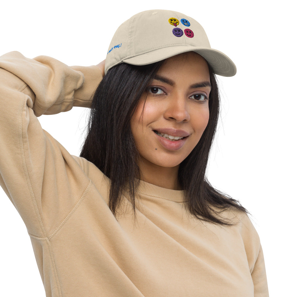 + MANY MOODS! Organic Cotton Dad Hat