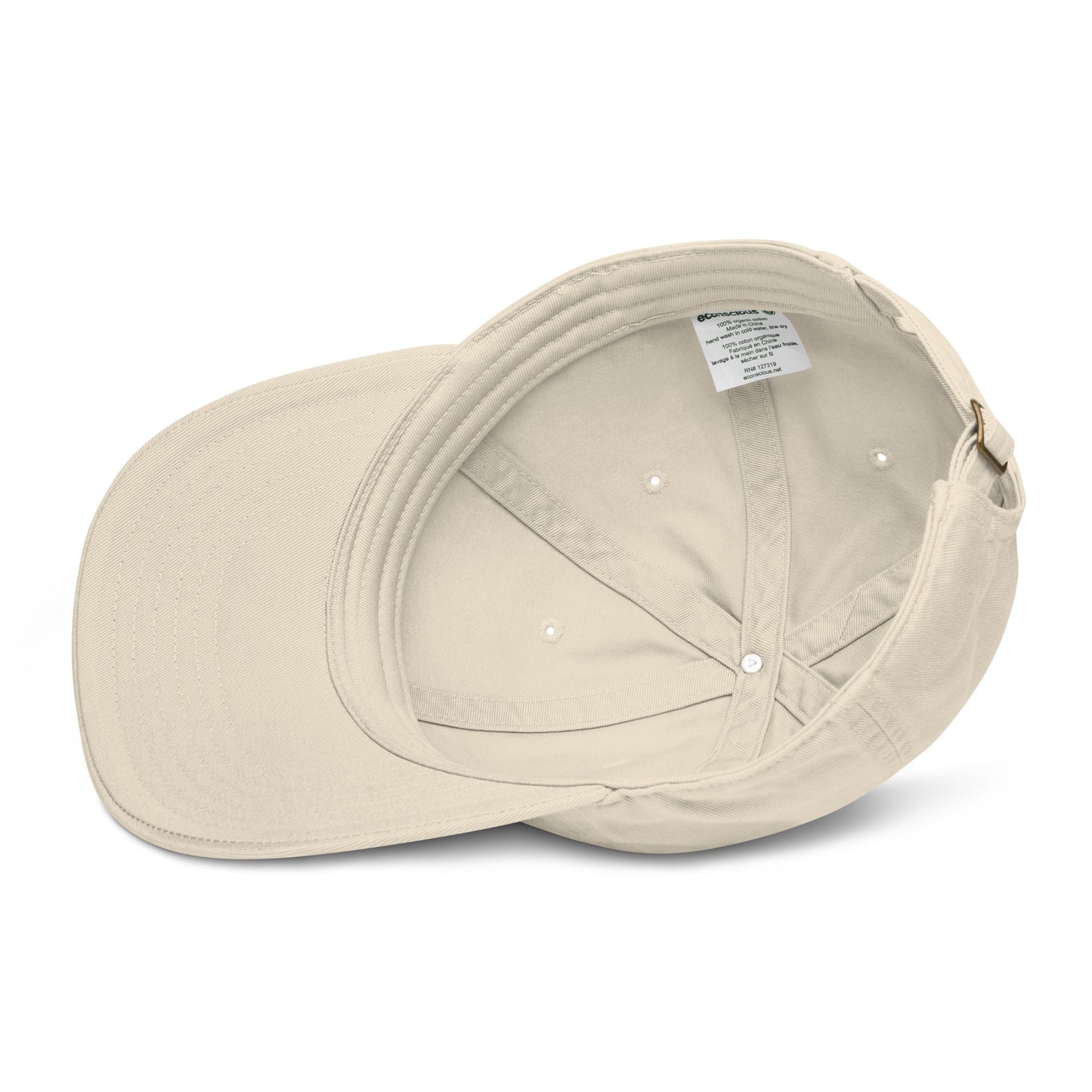 In Perfect Balance 222 Angel Number Organic Cotton dad hat