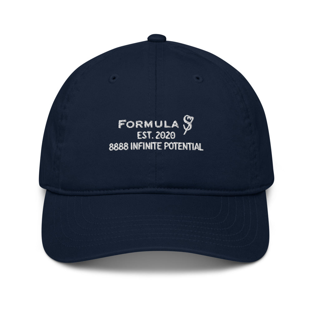 8888 Infinite Potential Angel Number Organic Cotton Dad Hat