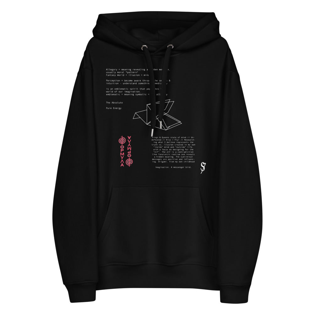 Behind-the-Thoughts Premium Eco Hoodie