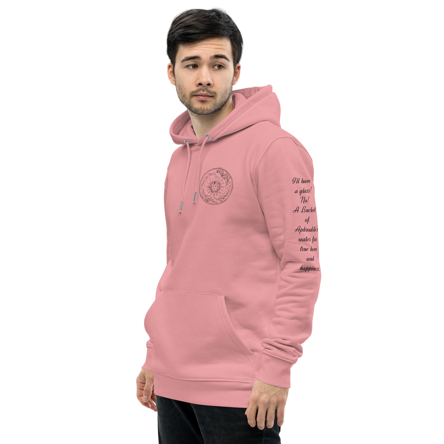 Medusa's Sea Medallion Unisex Essential Eco Hoodie