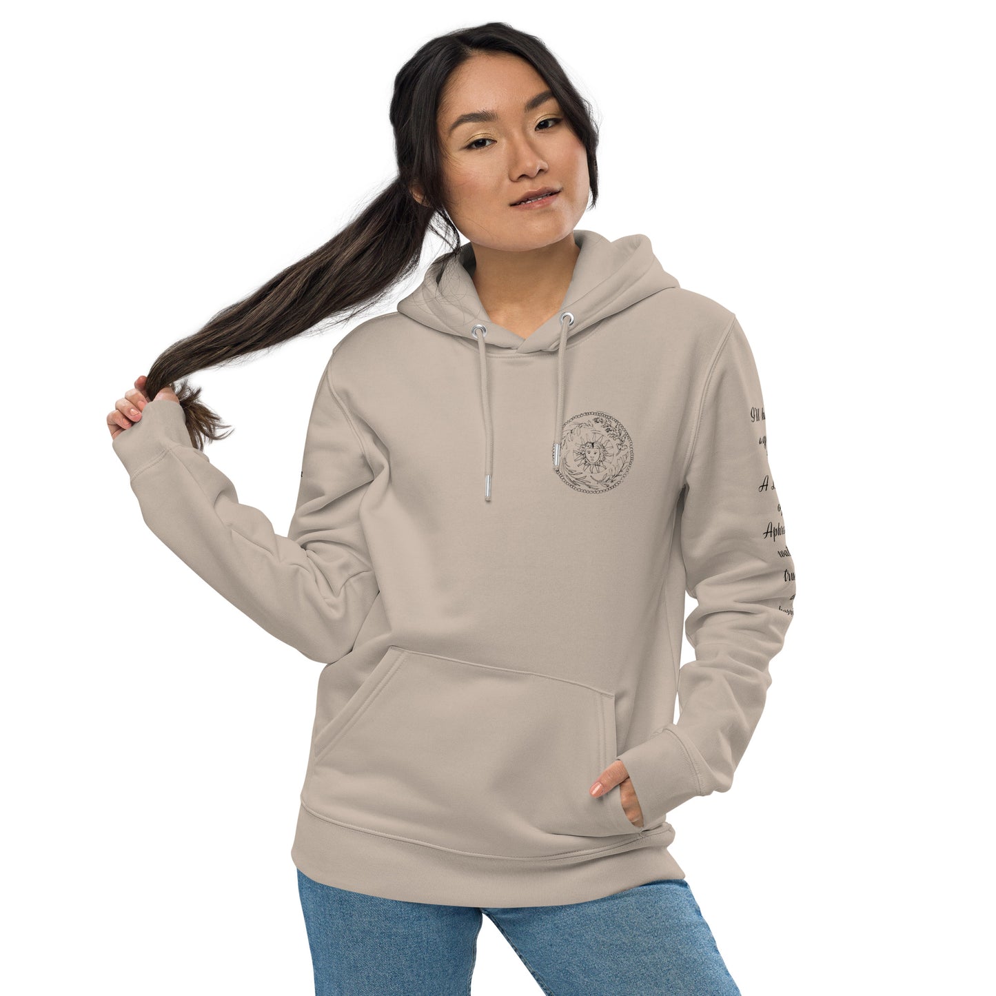 Medusa's Sea Medallion Unisex Essential Eco Hoodie