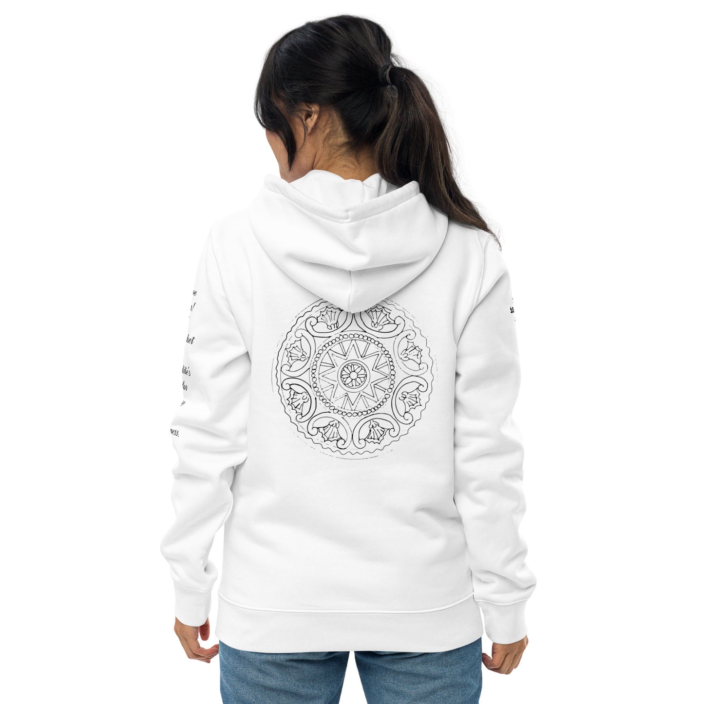 Medusa's Sea Medallion Unisex Essential Eco Hoodie