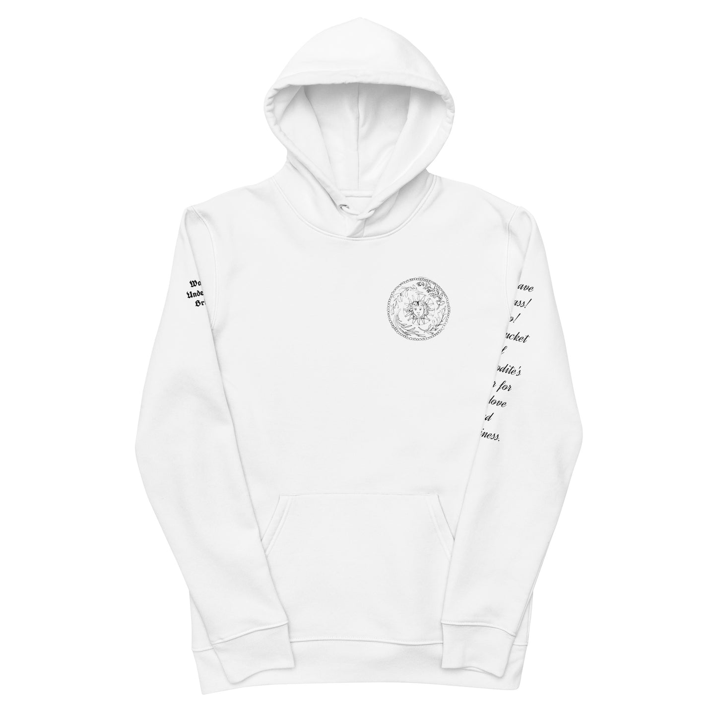 Medusa's Sea Medallion Unisex Essential Eco Hoodie